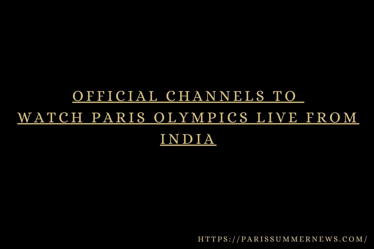 Watch Olympics Live From India 